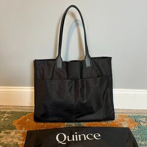 Quince Black Tote Bag